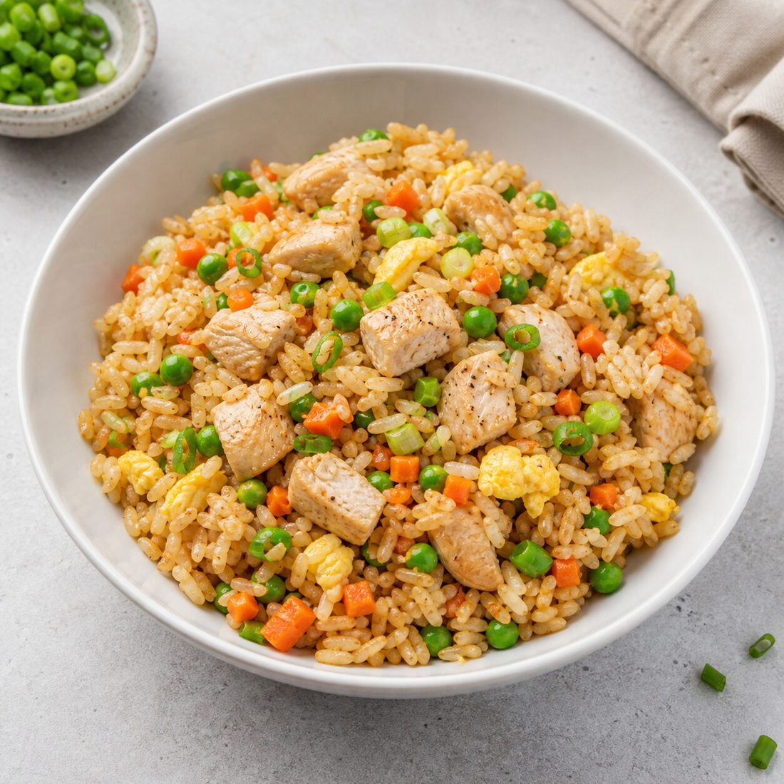 Lean Chicken Fried Rice