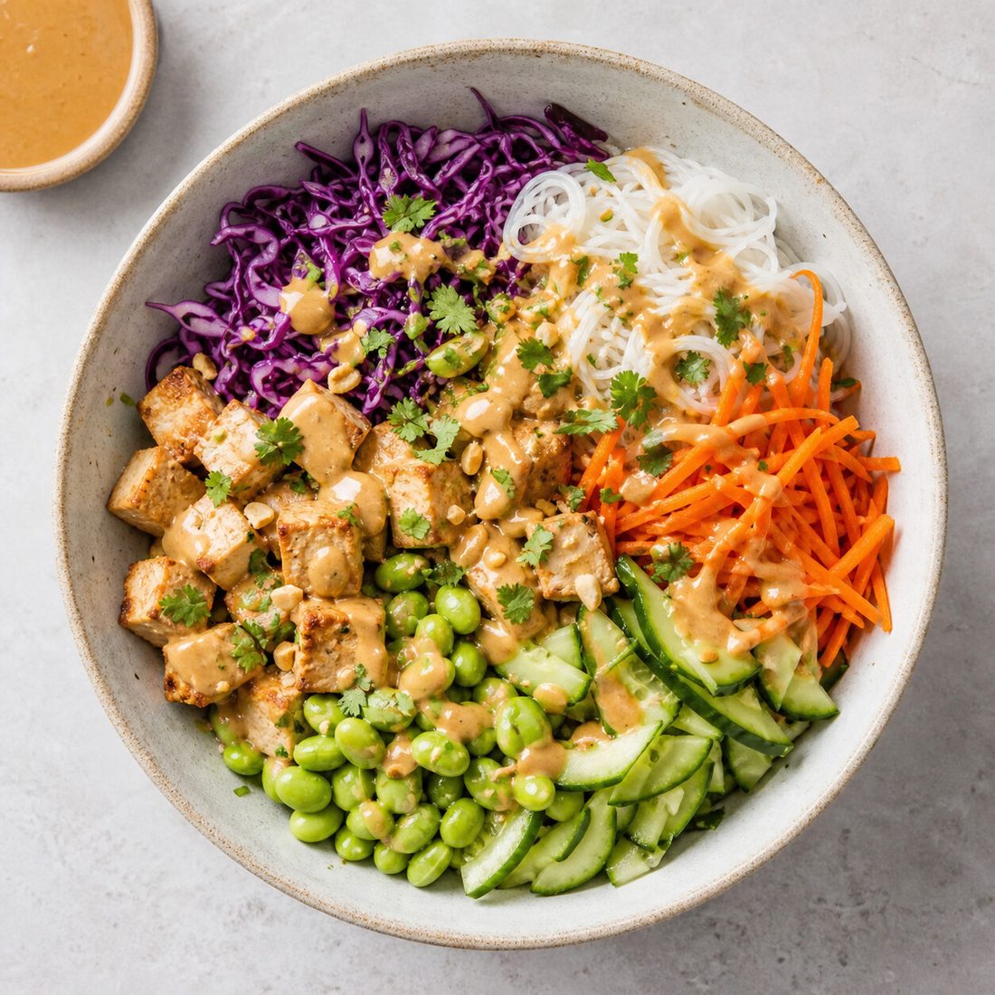 Spring Roll in a Bowl