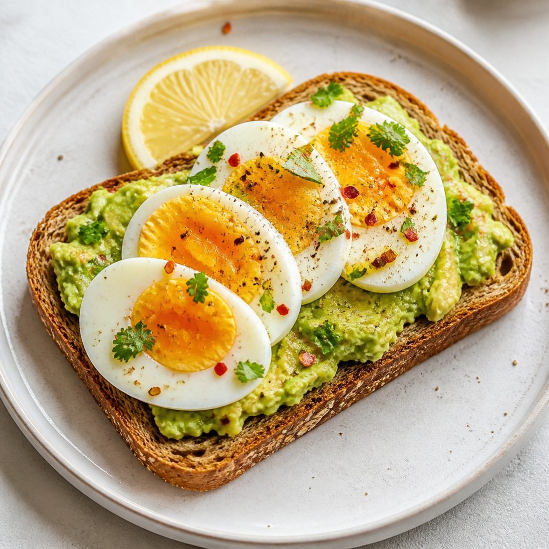 Avo-Egg Power Toast