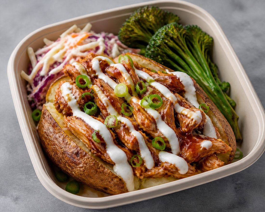 BBQ Chicken Loaded Jackets