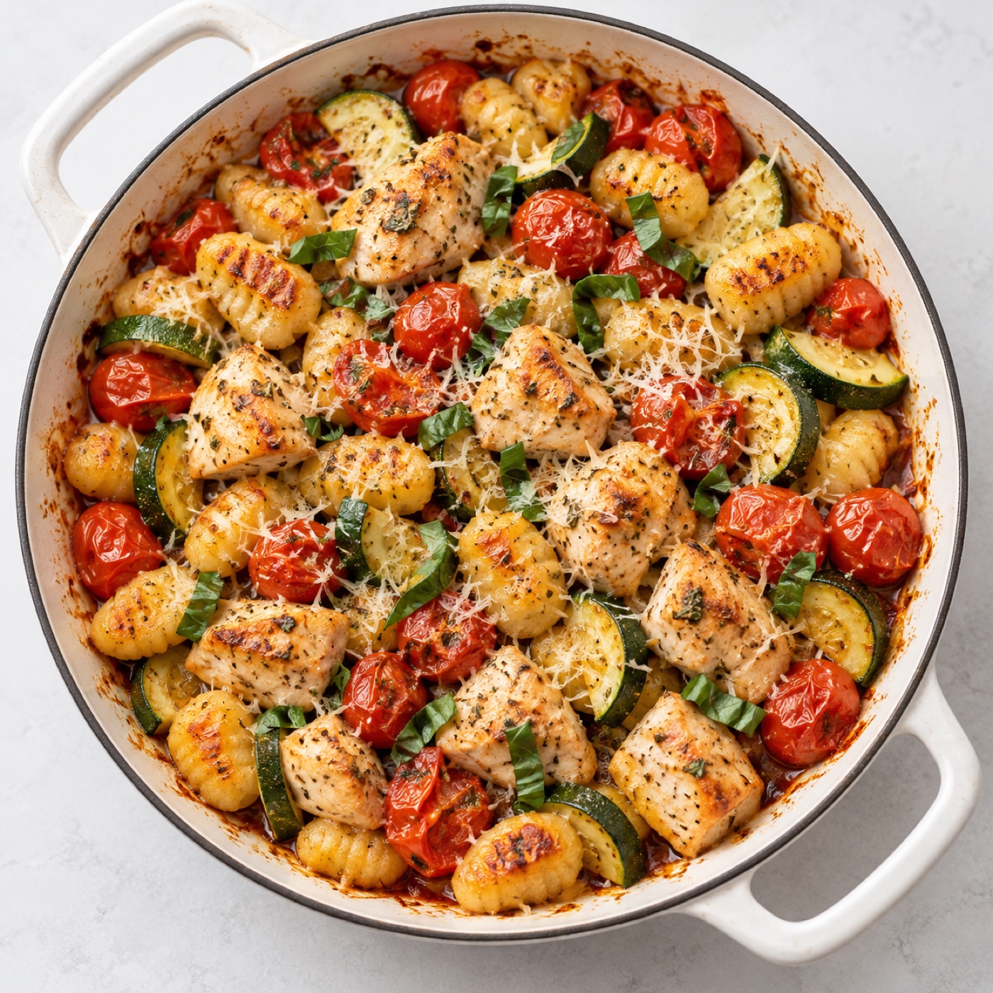 Chicken, Tomato & Gnocchi Traybake