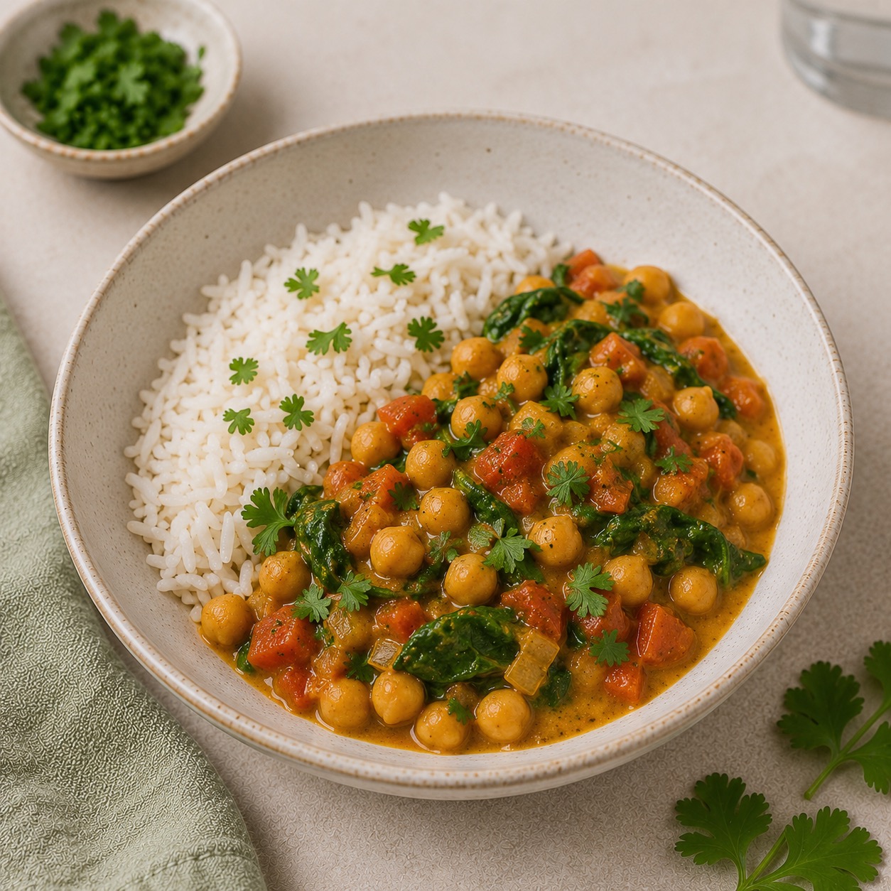 Golden Chickpea Curry