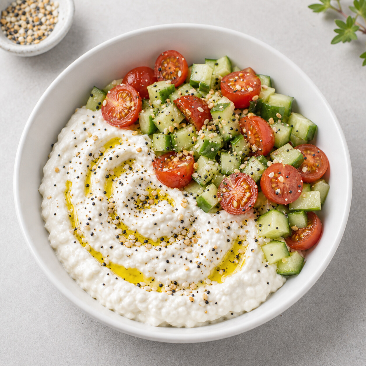 Whipped Cottage Cheese Power Bowl