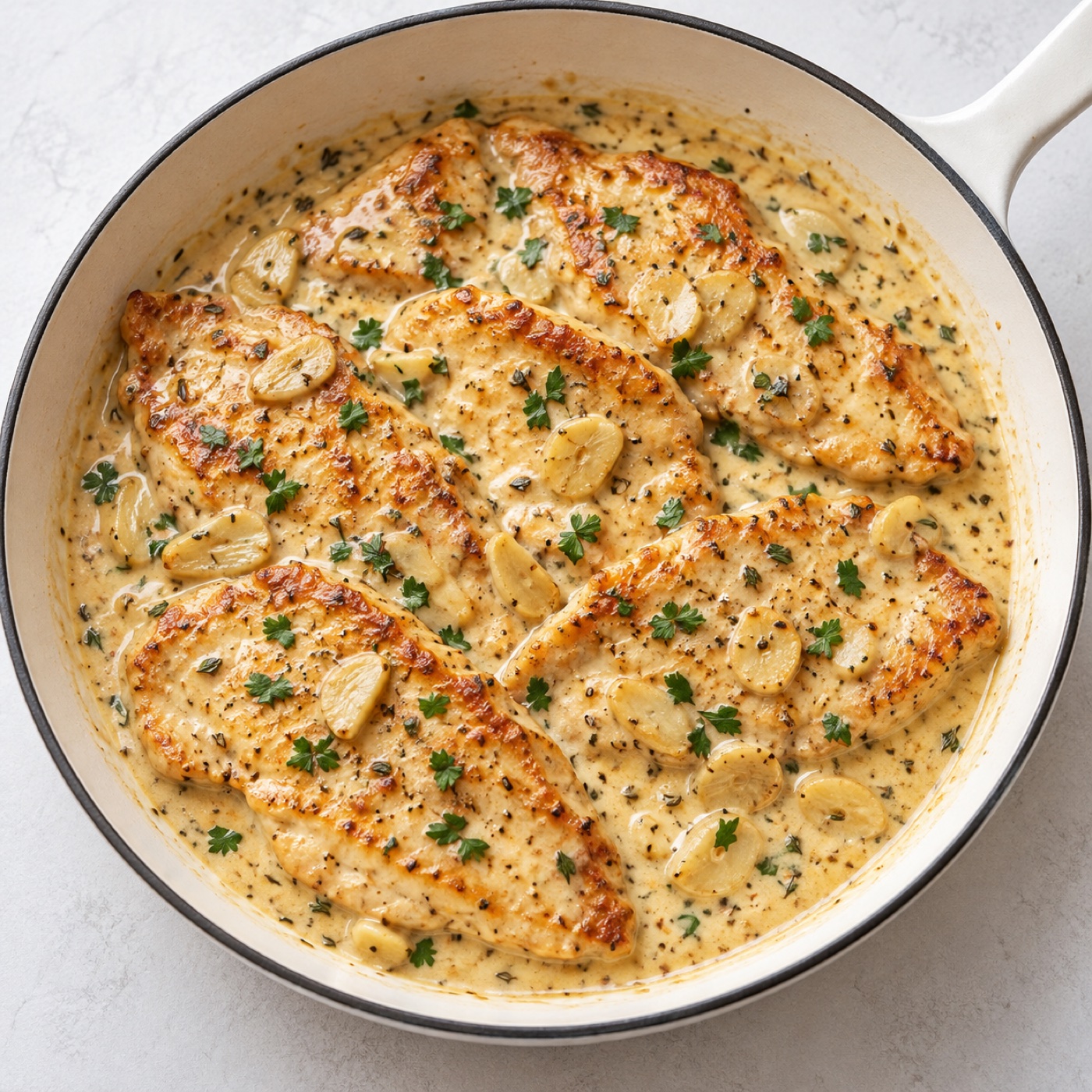 Creamy Garlic Chicken