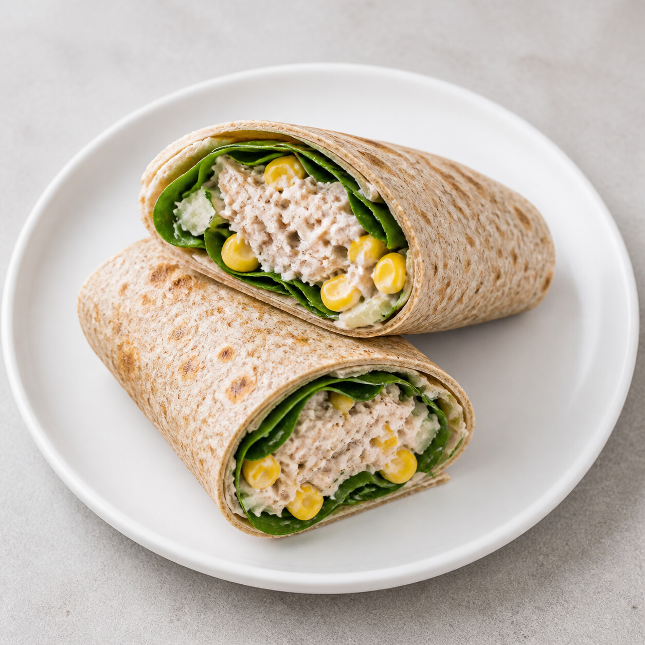 Greek Yogurt Tuna Wrap