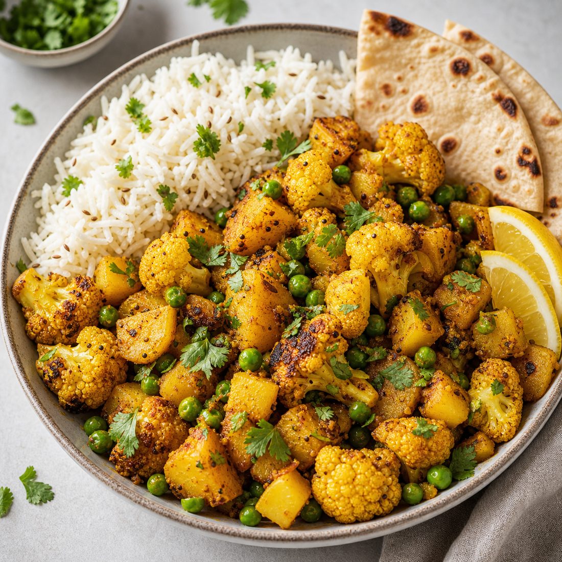 Roasted Aloo Gobi