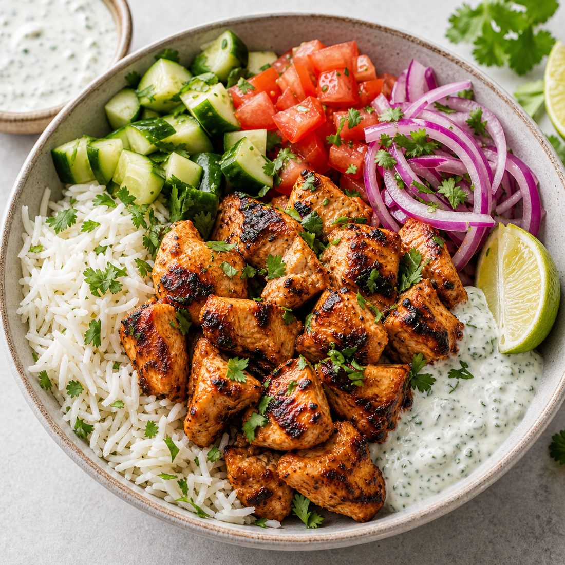 Chicken Tikka Protein Bowl