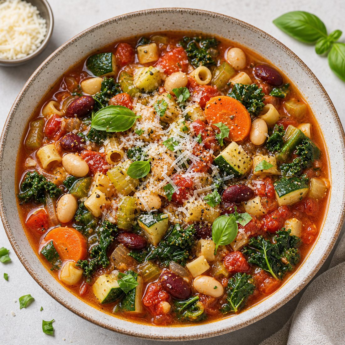 Hearty Minestrone Soup