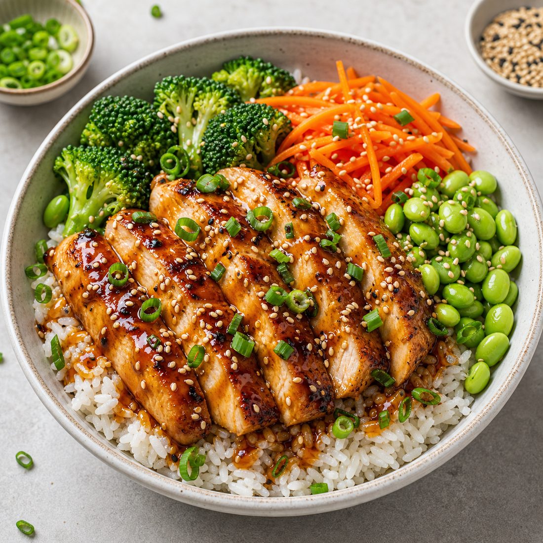 Chicken Teriyaki Rice Bowl
