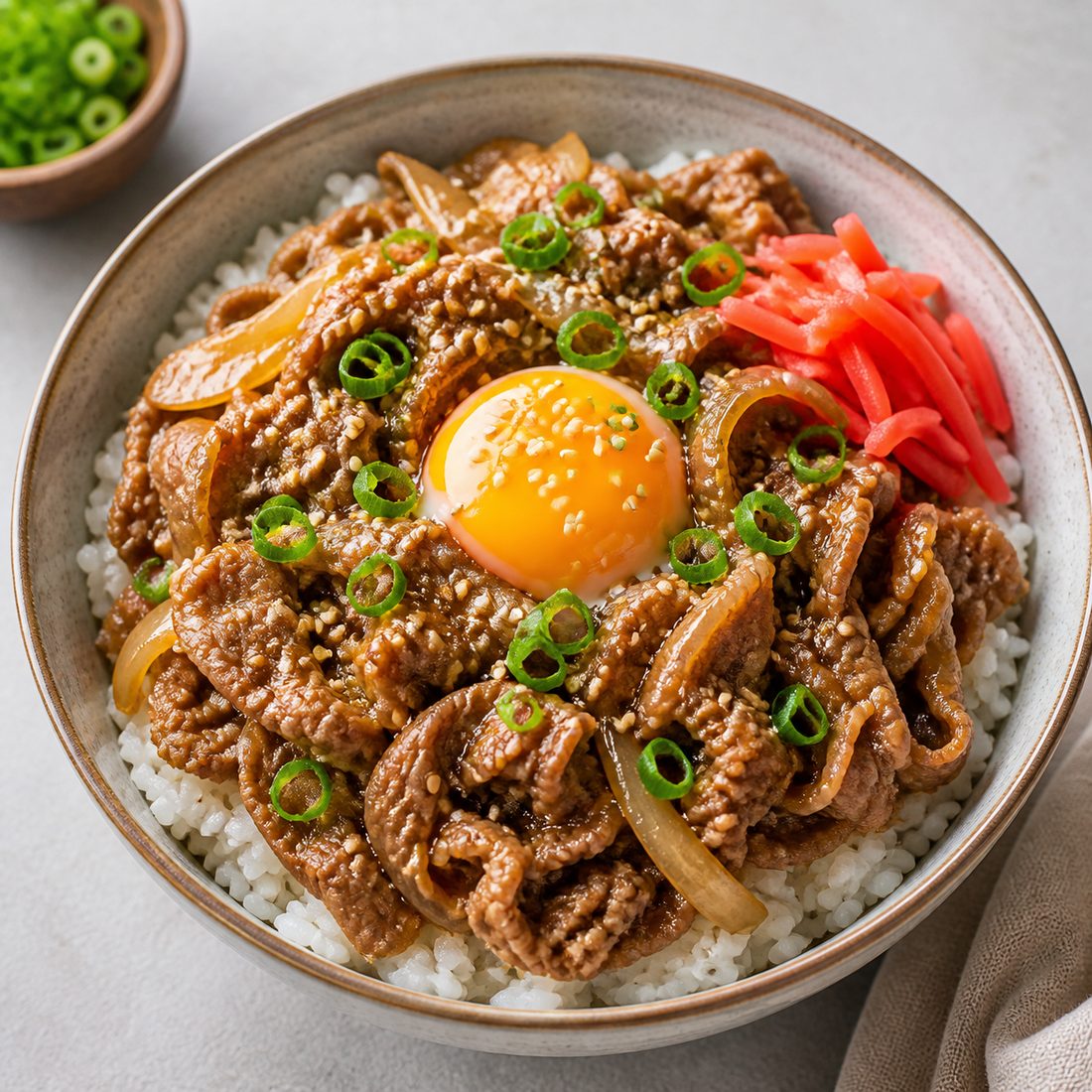 Lean Gyudon Beef Bowl