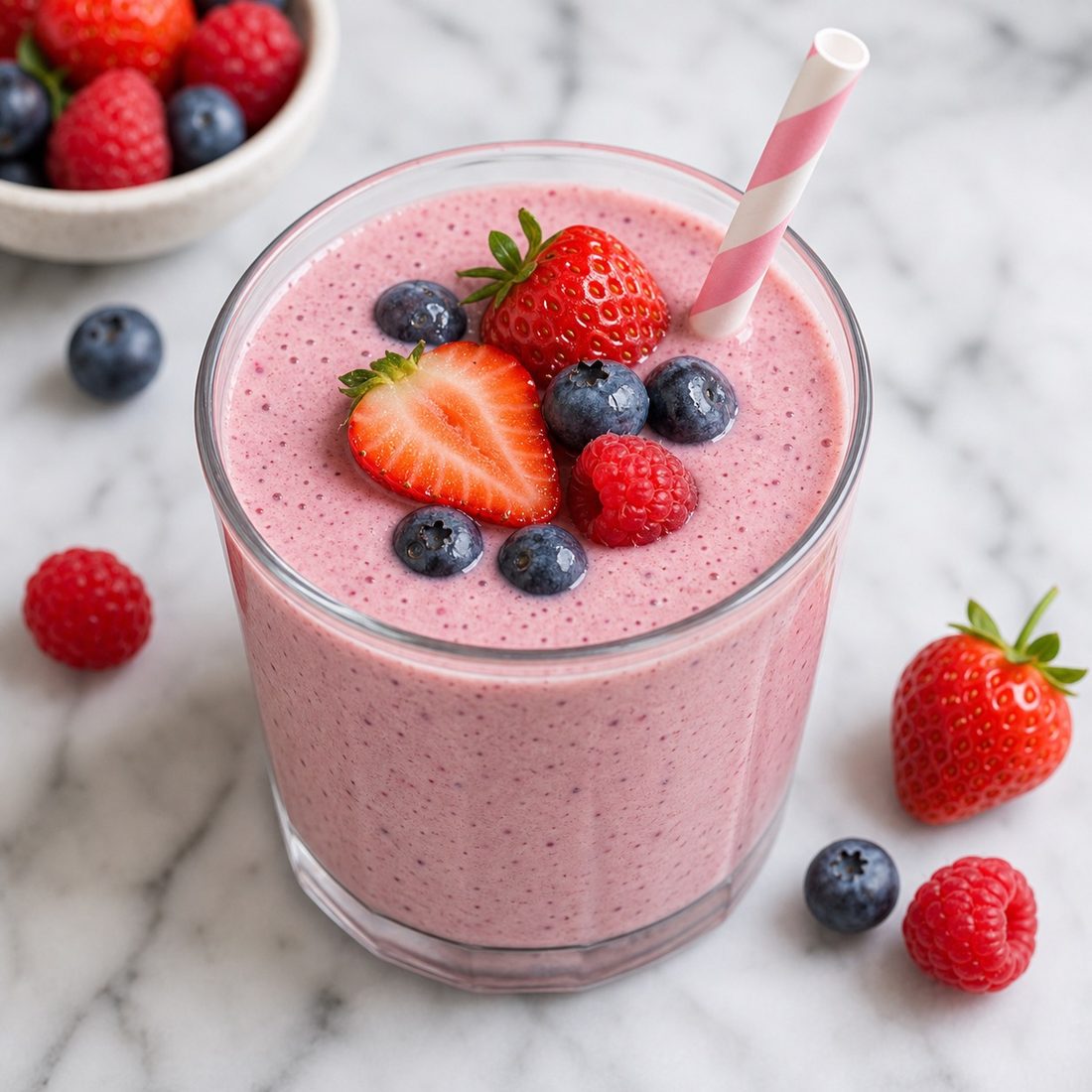 Kefir Berry Zip Smoothie