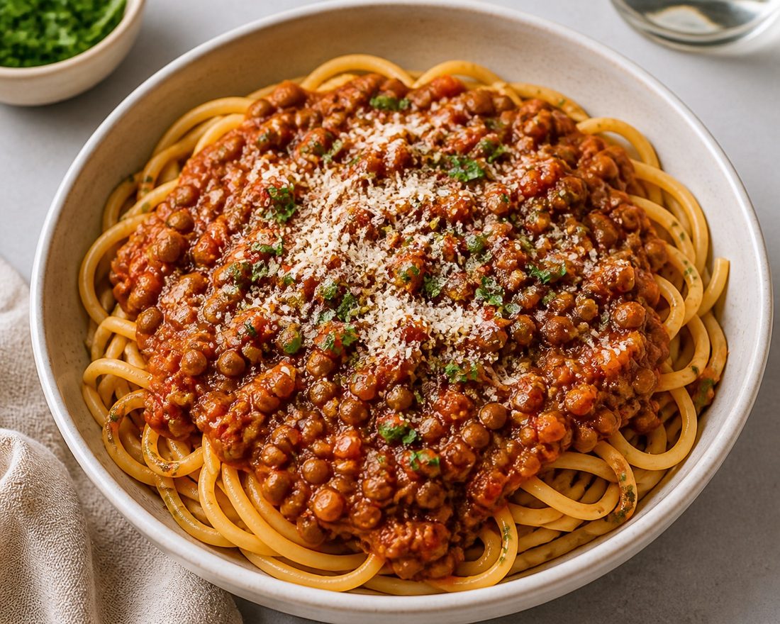 Lentil Bolognese