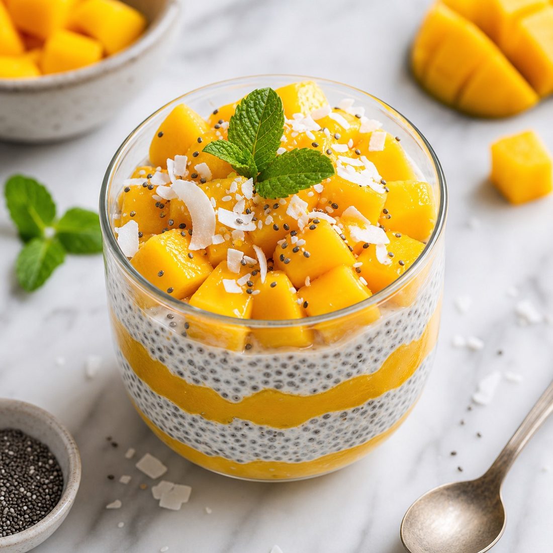 Mango Chia Sunshine Cup