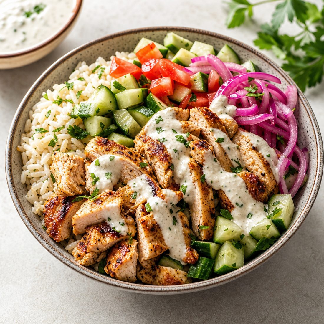 Chicken Shawarma Bowl