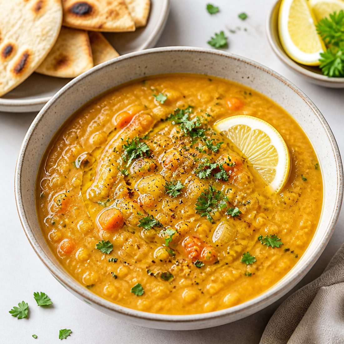 Lemony Red Lentil Soup