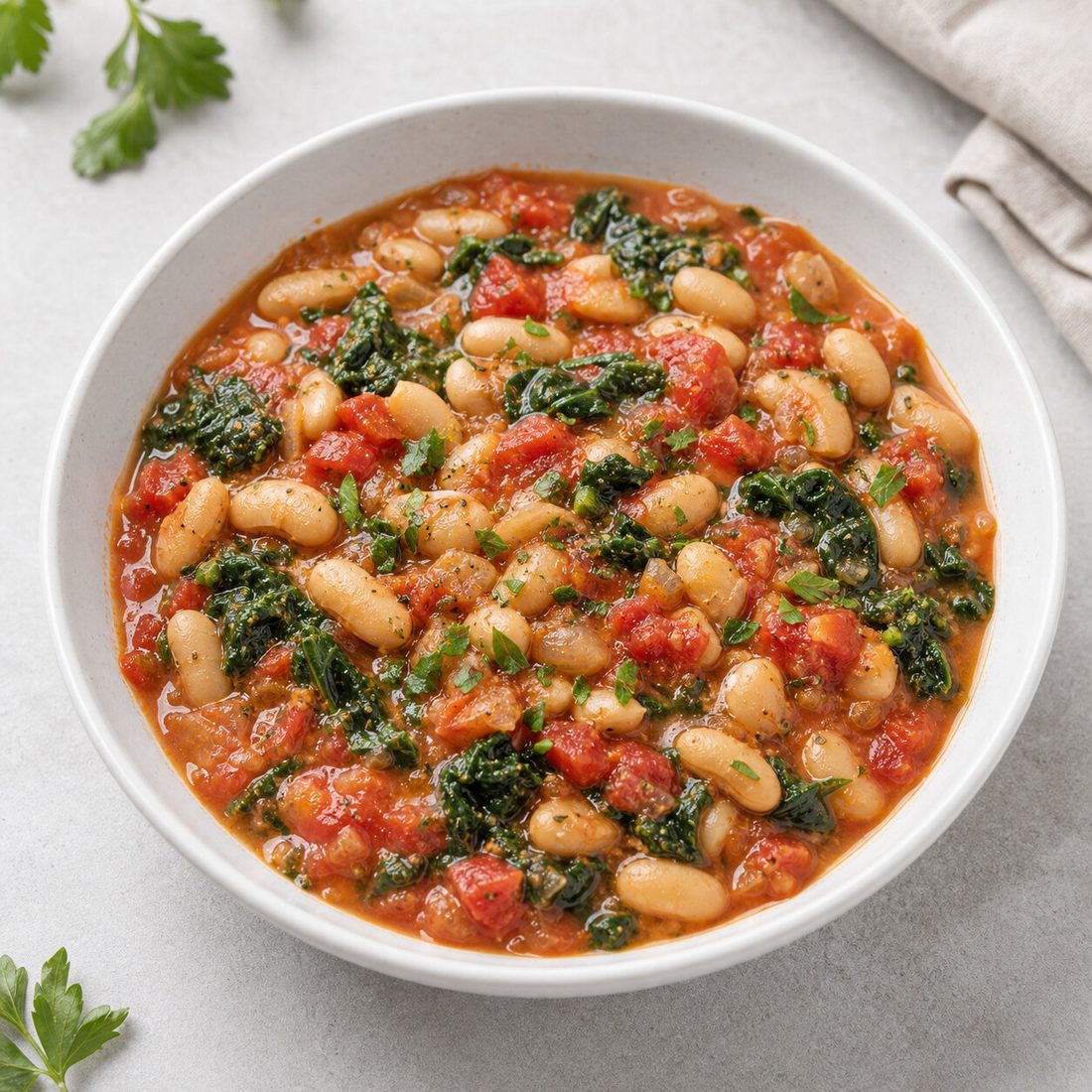 Tomato & White Bean Stew