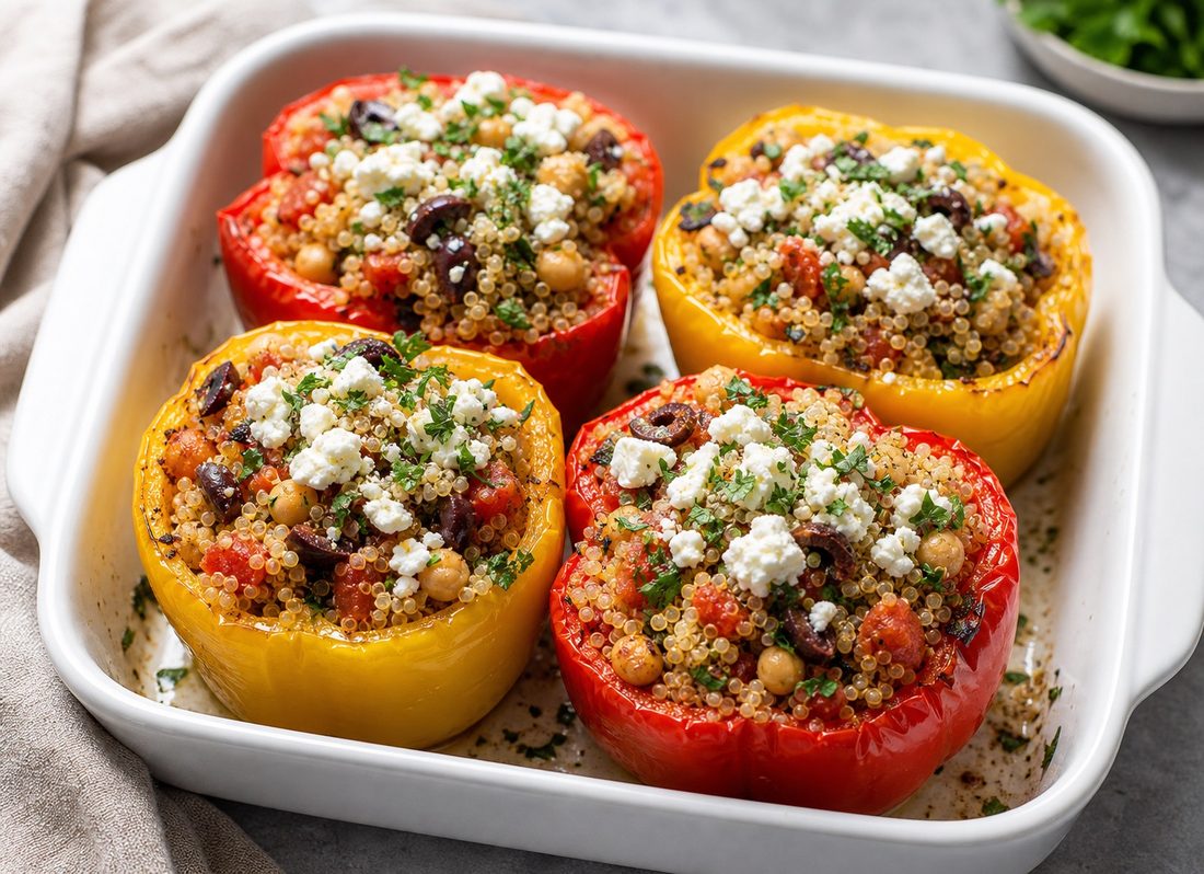 Mediterranean Stuffed Peppers