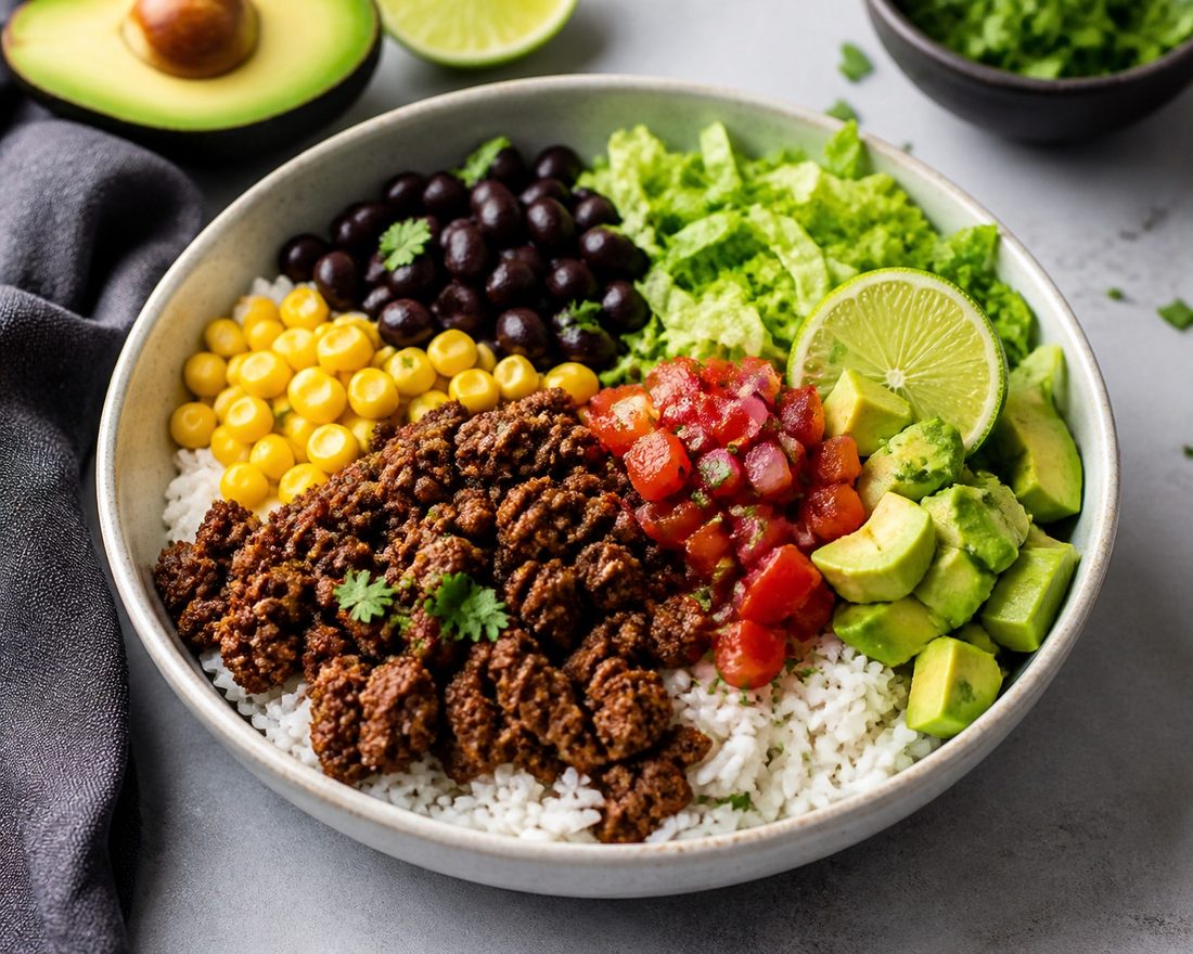 Mexican Beef Taco Bowls