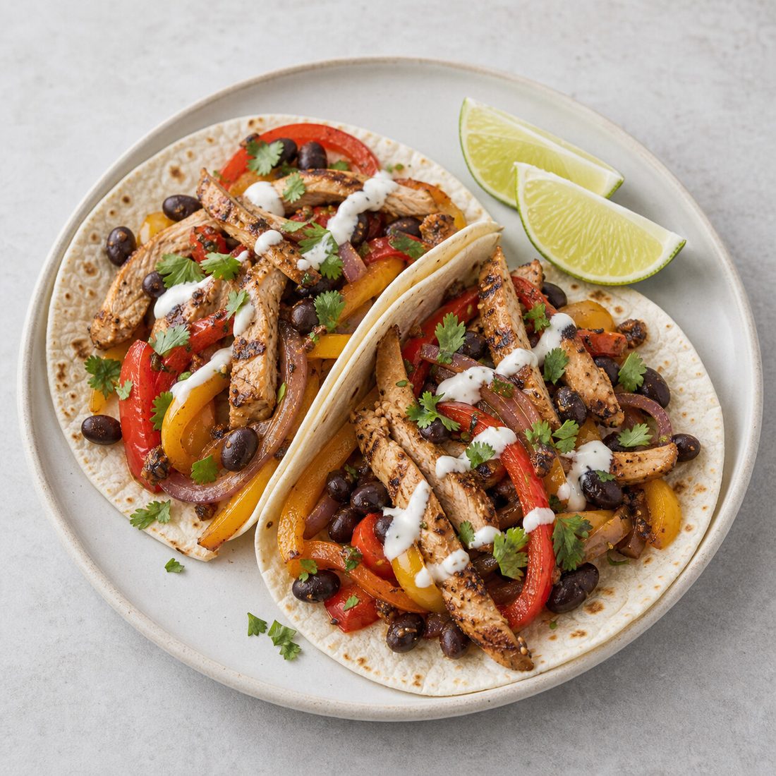 Sizzling Chicken Fajitas