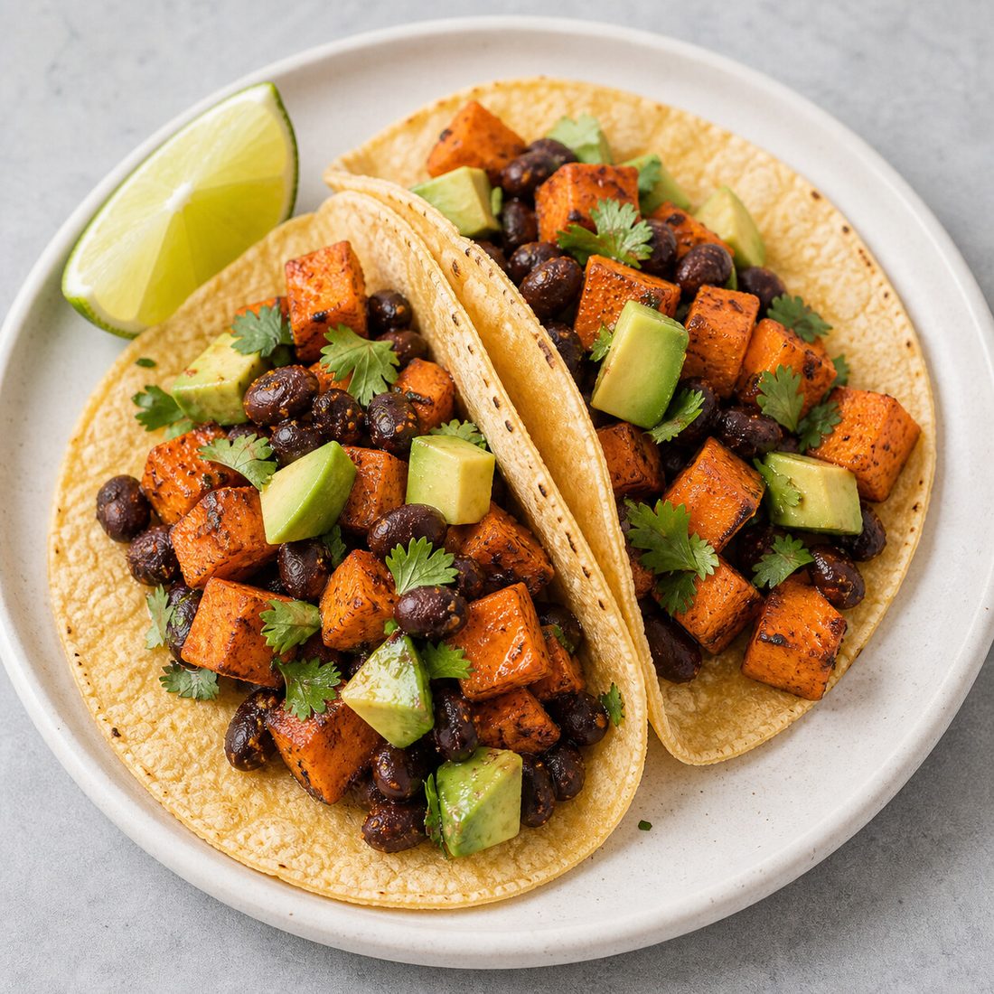 Sweet Potato & Black Bean Tacos