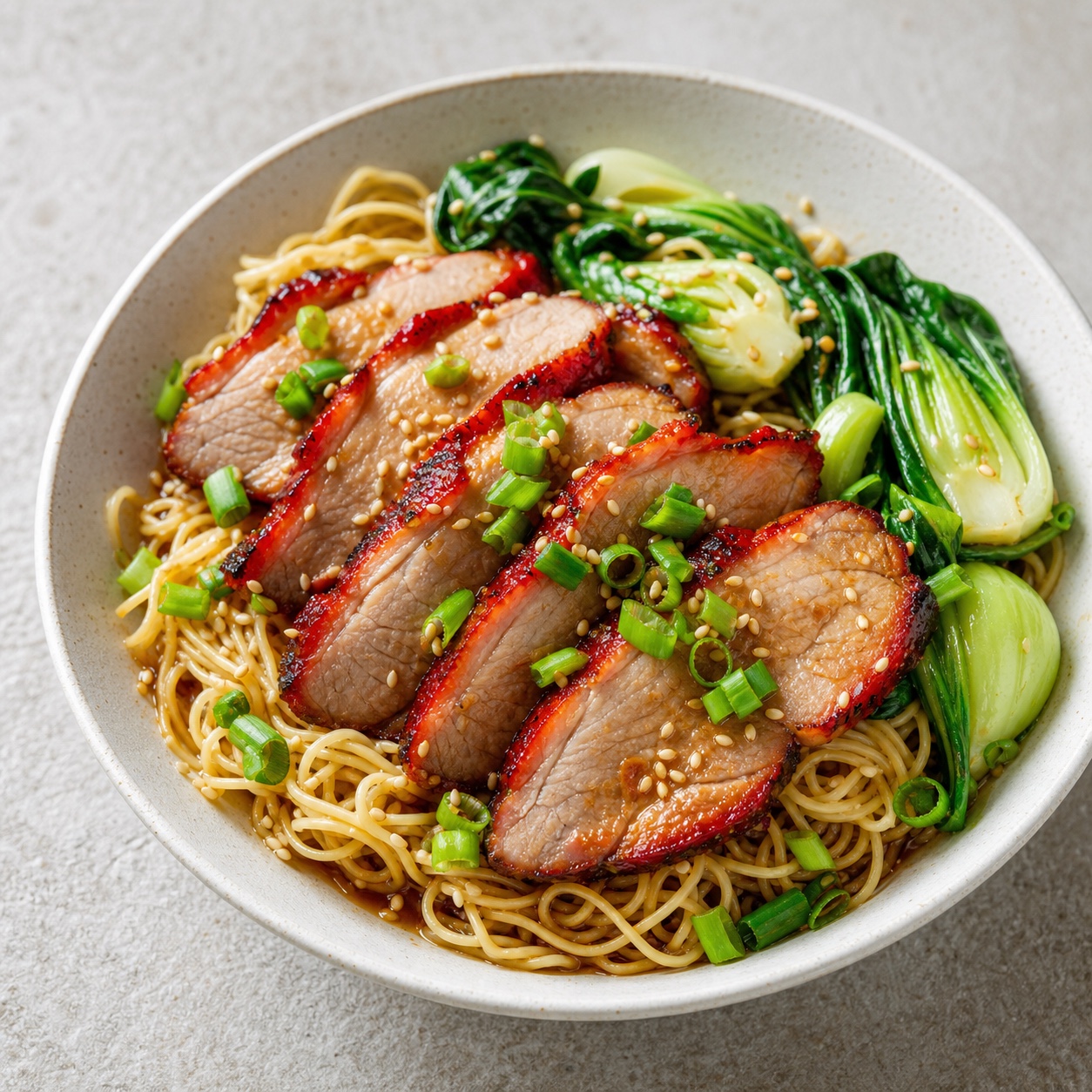 Char Siu Pork Noodle Bowl