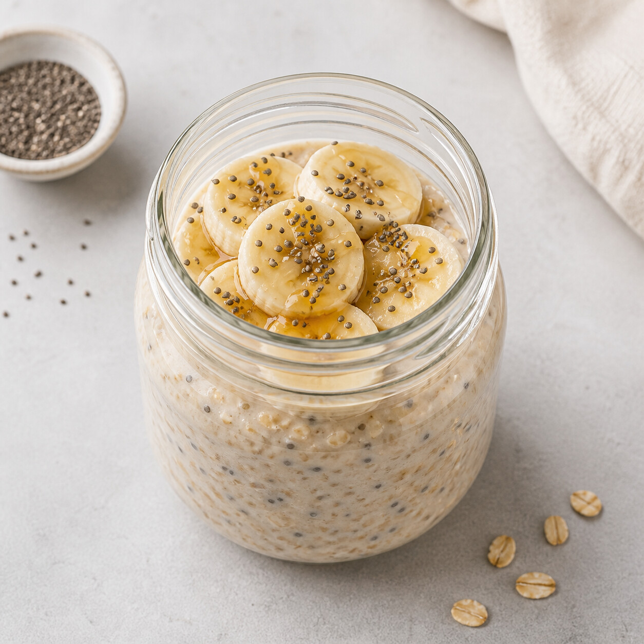 Protein Overnight Oats Jar