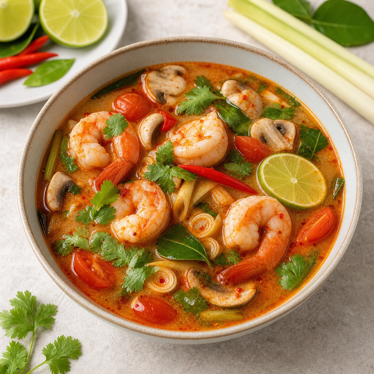Prawn Tom Yum Soup
