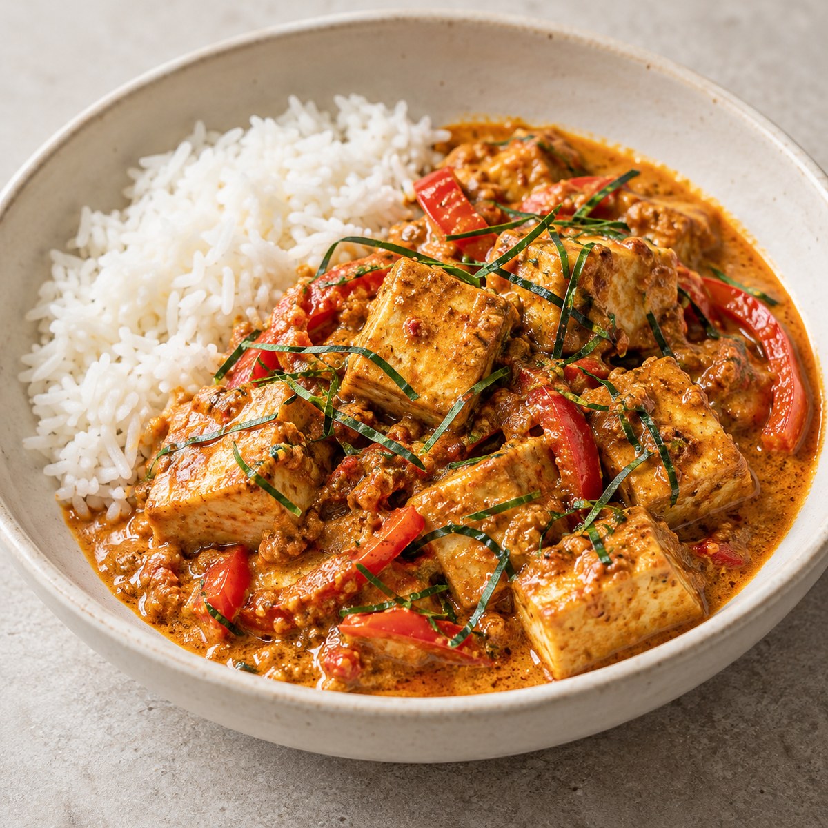 Thai Tofu Panang Curry