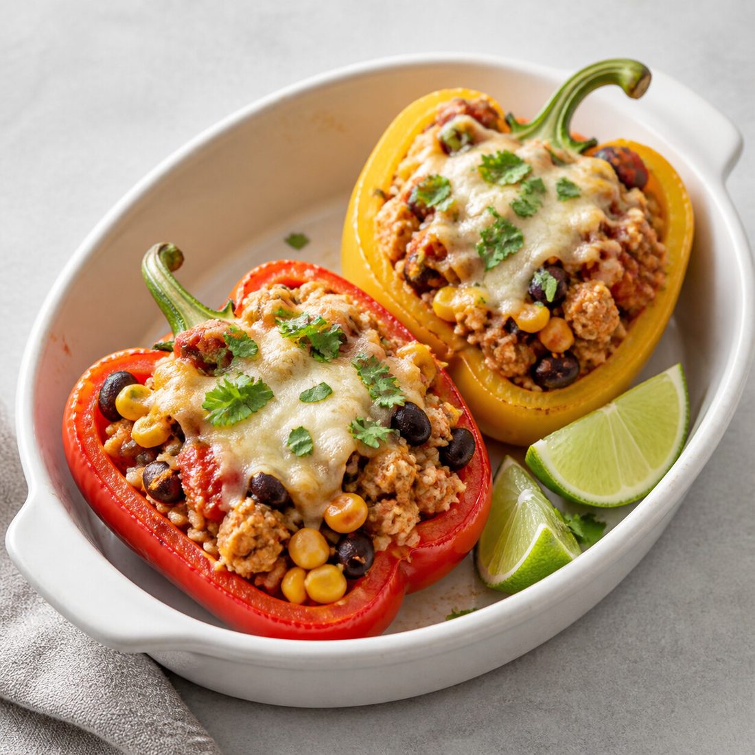 Tex-Mex Stuffed Peppers